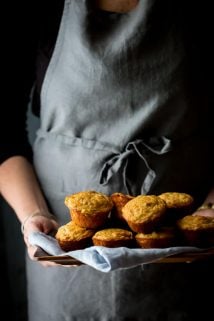 These Leek and Parmesan Muffins are a perfect make-ahead kid-friendly breakfast or snack! They are filled with healthy and filling whole grains and are also low in sugar. Healthy Seasonal Recipes | Katie Webster