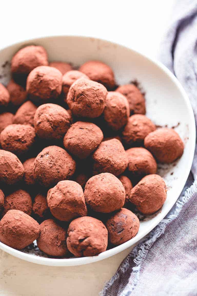 Clementine Rum Balls | Healthy Seasonal Recipes by Katie Webster | No-Bake and Vegan!