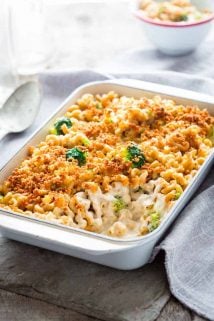 Macaroni and Cheese with Broccoli | Vegetarian | Whole Grain | Casserole | Kid Friendly | Comfort Food |Healthy Seasonal Recipes | Katie Webster