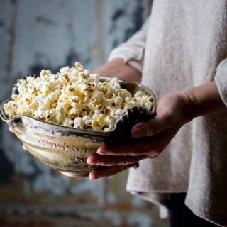 Foolproof Stove-Top Popcorn | Fiber | Vegetarian | Low Calorie | Snack | Healthy Seasonal Recipes | Katie Webster