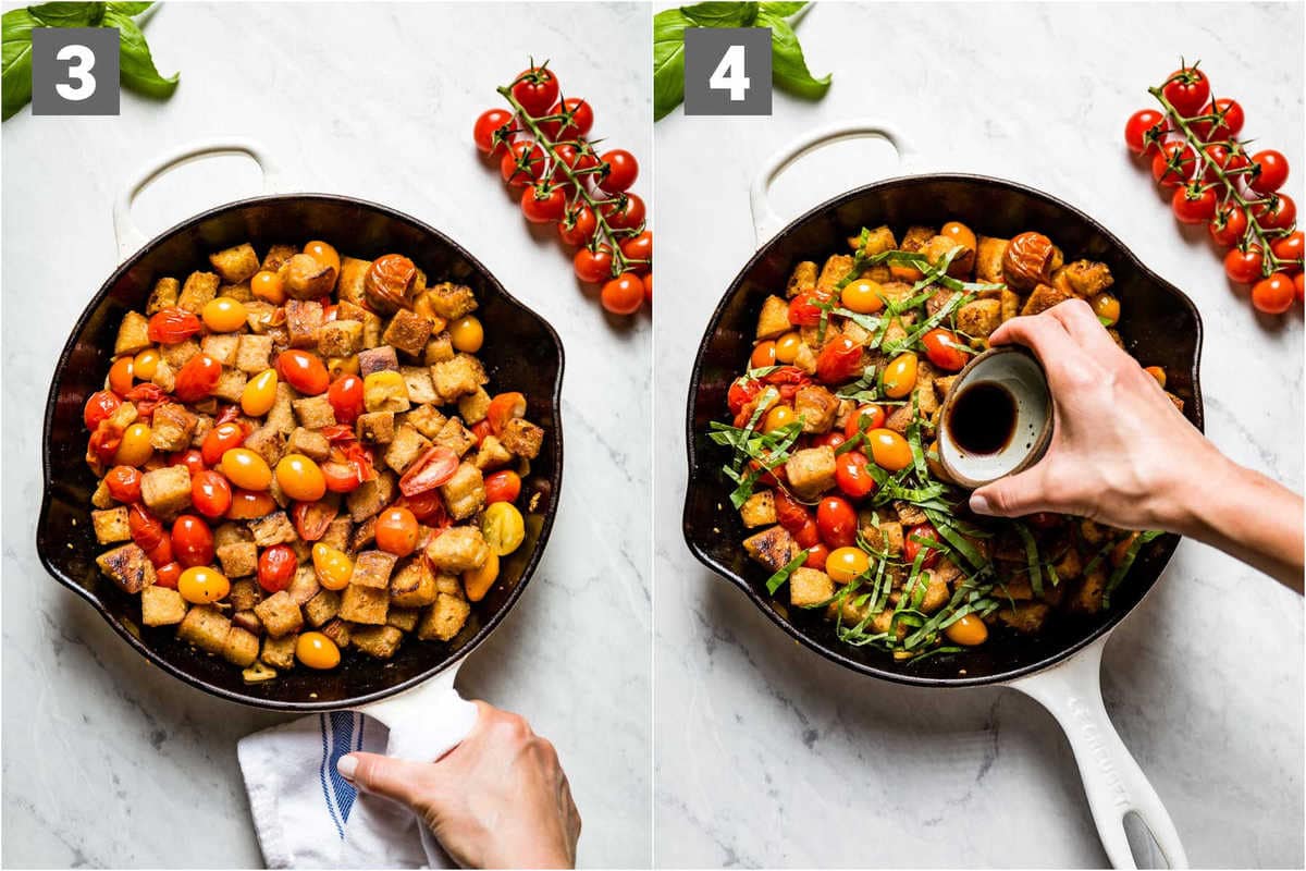 cook the cherry tomatoes until they start to burst