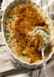 CREAMY CHEDDAR GREEN BEAN CASSEROLE