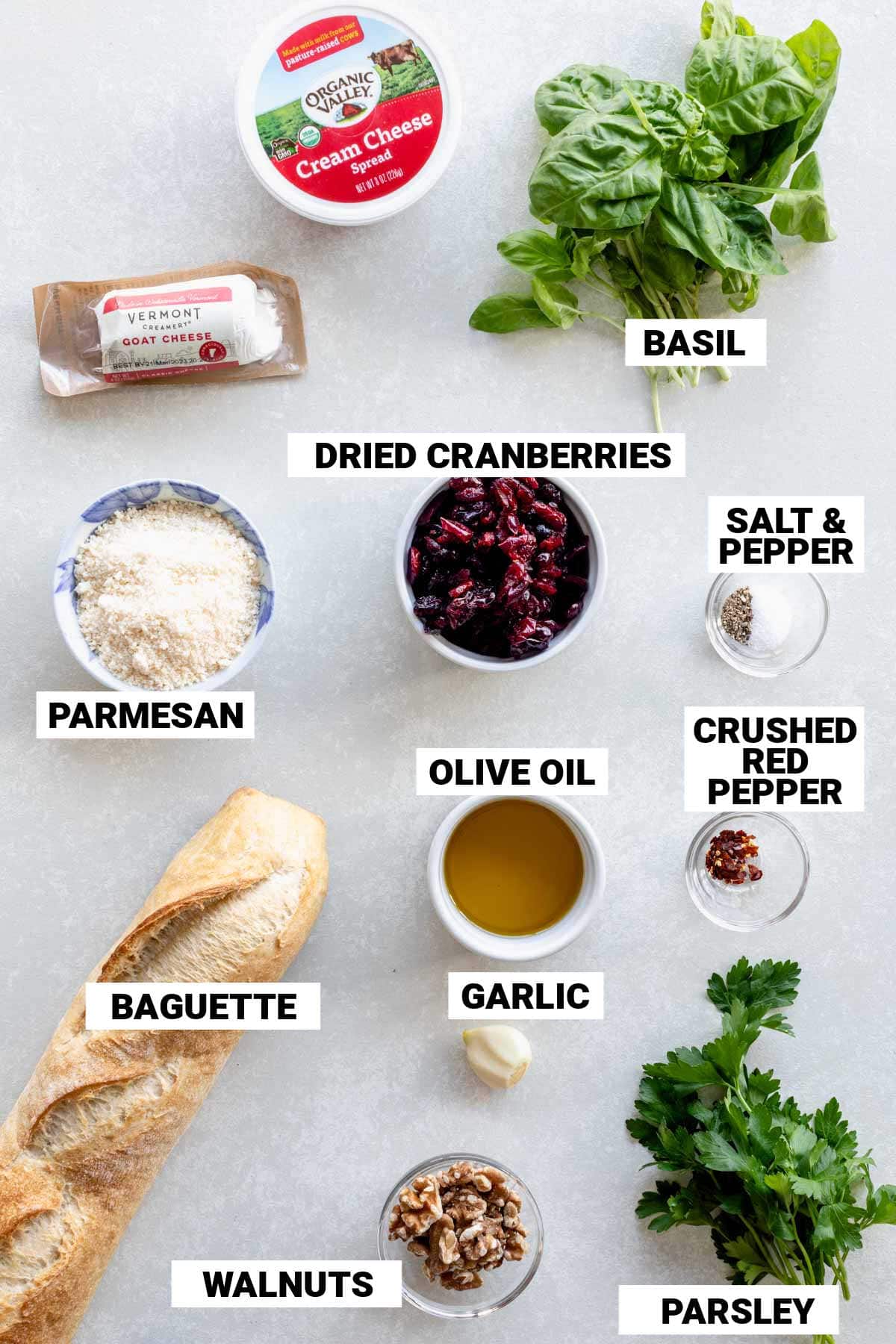 the ingredients with text overlay labels