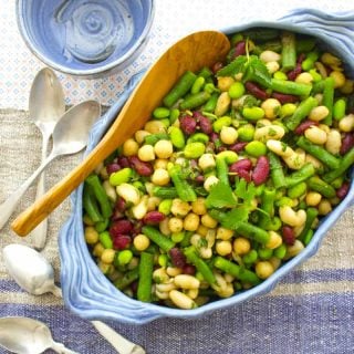 Five Bean Salad with Curry