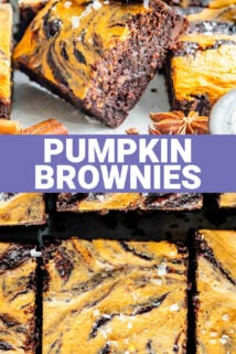 the brownies with text overlay