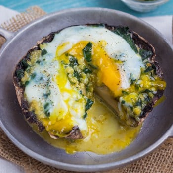 Gluten Free Quinoa-stuffed Breakfast-mushrooms | Healthy Seasonal Recipes