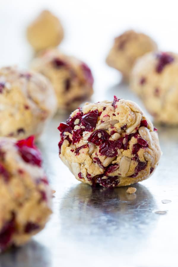 sunflower seed protein ball
