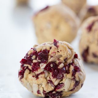balls close up with white background lighting