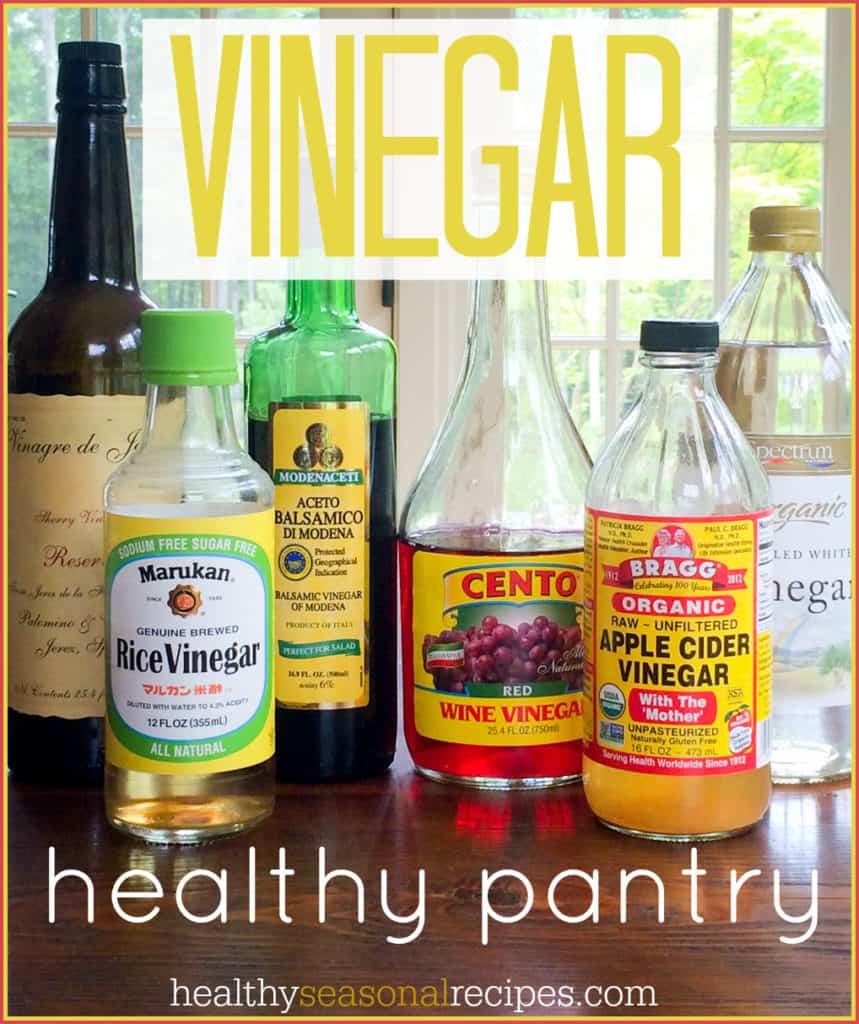 GUIDE to Vinegar on healthyseasonalrecipes.com healthy pantry