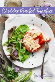 Cheddar Roasted Tomatoes