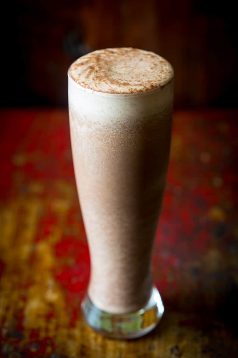 recovery drink recipe in a tall glass