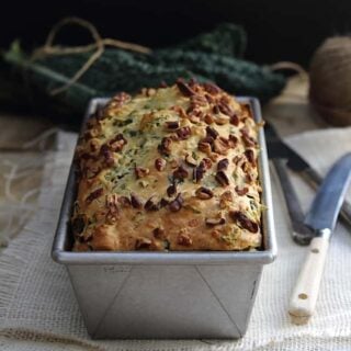 Kale and feta bread on healthyseasonalrecipes.com