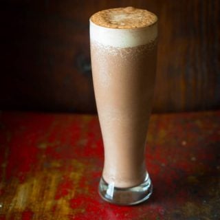 Skinny Chocolate Recovery Shake on healthyseasonalrecipes.com