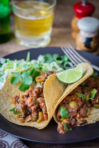 Picadillo with Olives and Raisins | Beef | One Pot | 20 minutes or less | Winter | No Added Sugar | Healthy Seasonal Recipes