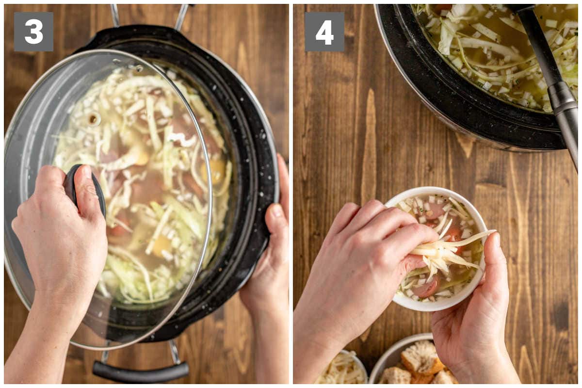 steps showing how to make this recipe