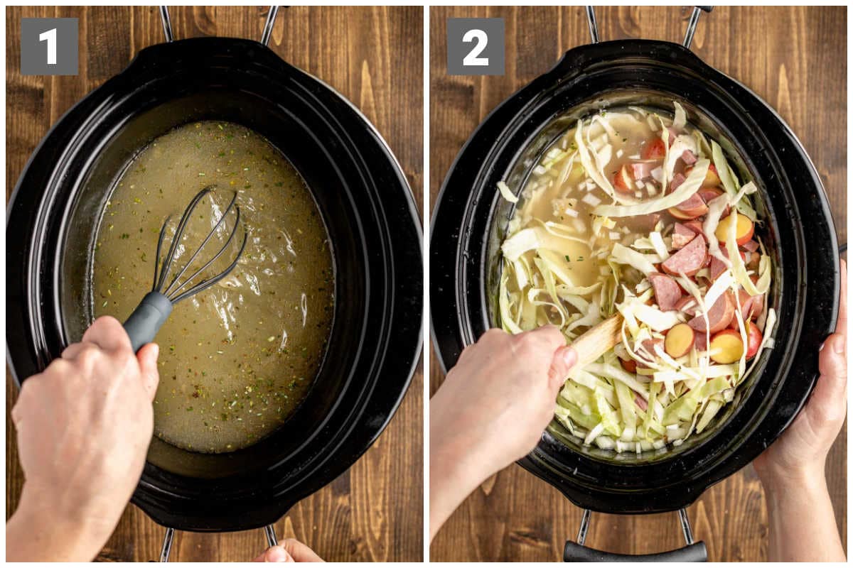steps showing how to make this recipe