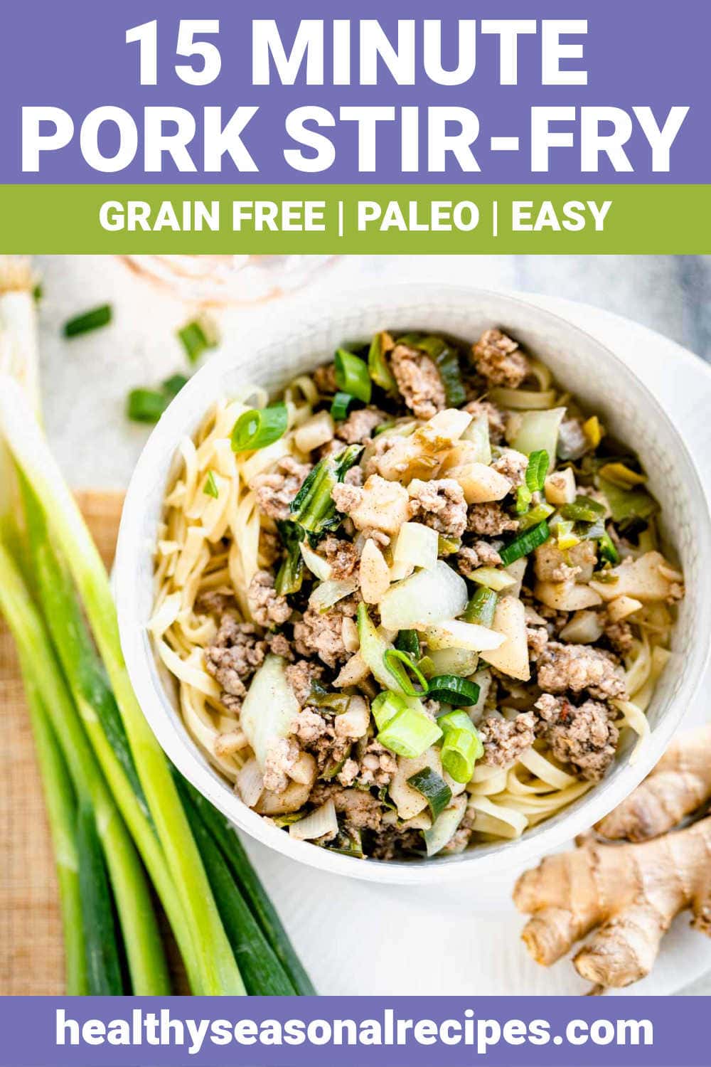 bowl of stir-fry with text overlay