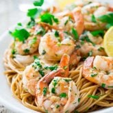 shrimp and garlic sauce