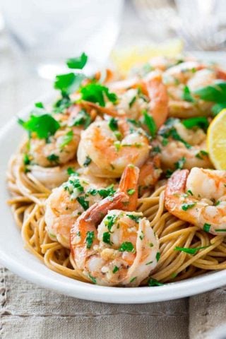 shrimp and garlic sauce