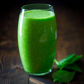 Vanilla Green Protein Smoothie on Healthy Seasonal Recipes