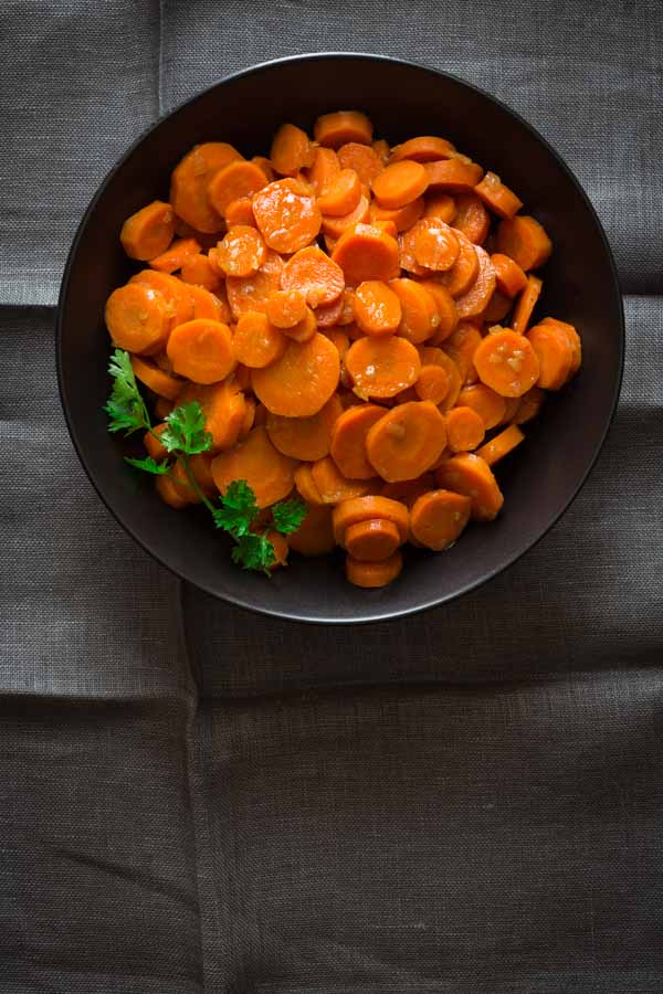 Maple Glazed Carrots by Katie Webster in Maple, 100 Sweet and Savory Recipes Featuring Pure Maple Syrup