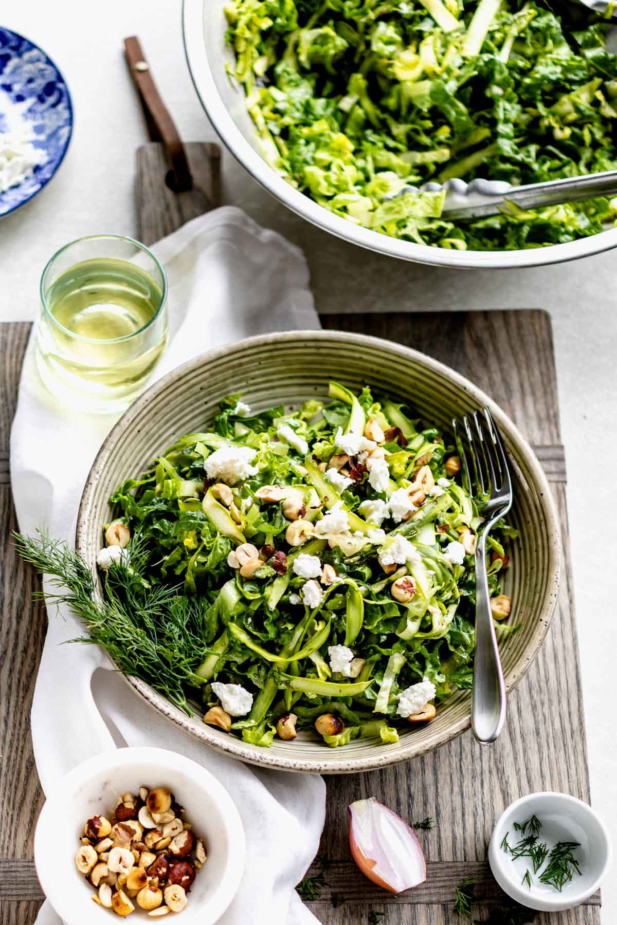 shaved asparagus