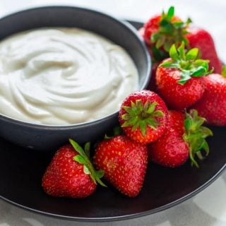 Easy Maple Greek Yogurt Dip