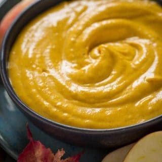 Maple Pumpkin Dip on Healthy Seasonal Recipes by Katie Webster