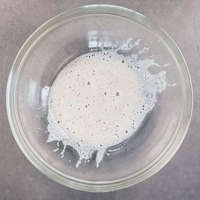 foamy egg whites