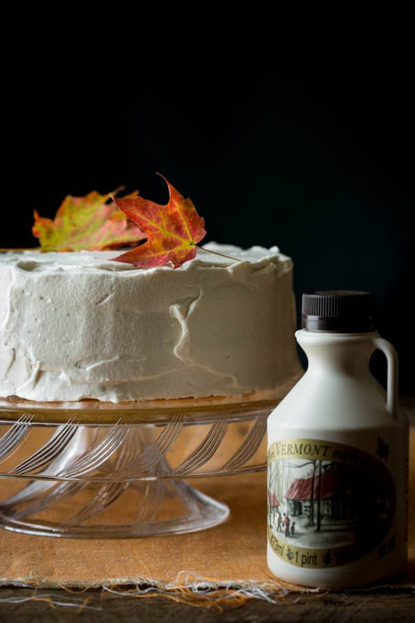 Seven Minute Maple Frosting {paleo and dairy-free} Healthy Seasonal Recipes by Katie Webster