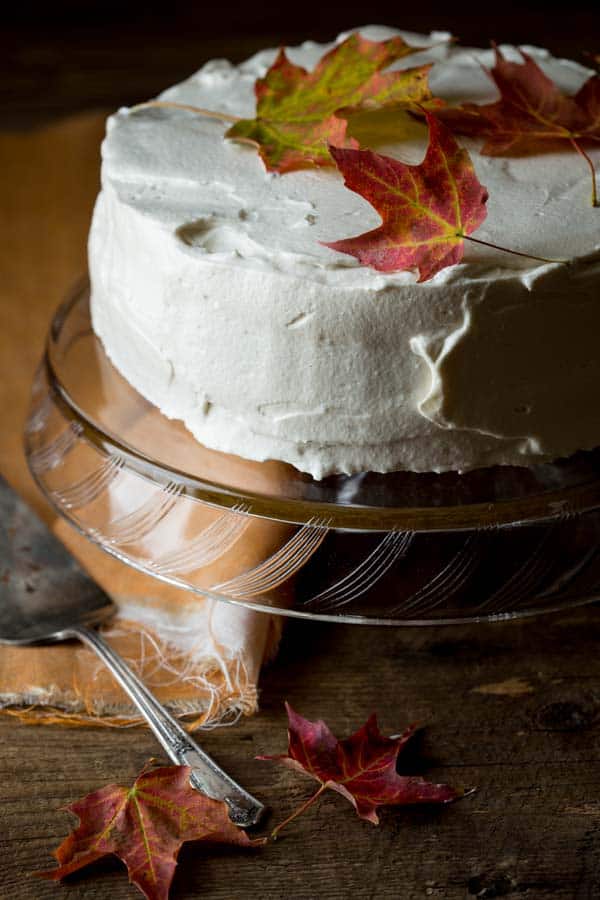 Seven Minute Maple Frosting {paleo and dairy-free} Healthy Seasonal Recipes by Katie Webster