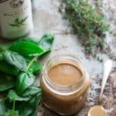 Walnut Balsamic Vinaigrette on Healthy Seasonal Recipes by Katie Webster