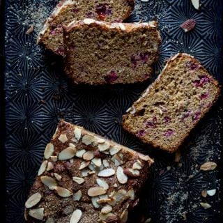 Cranberry Almond Quick Bread from healthyseasonalrecipes.com