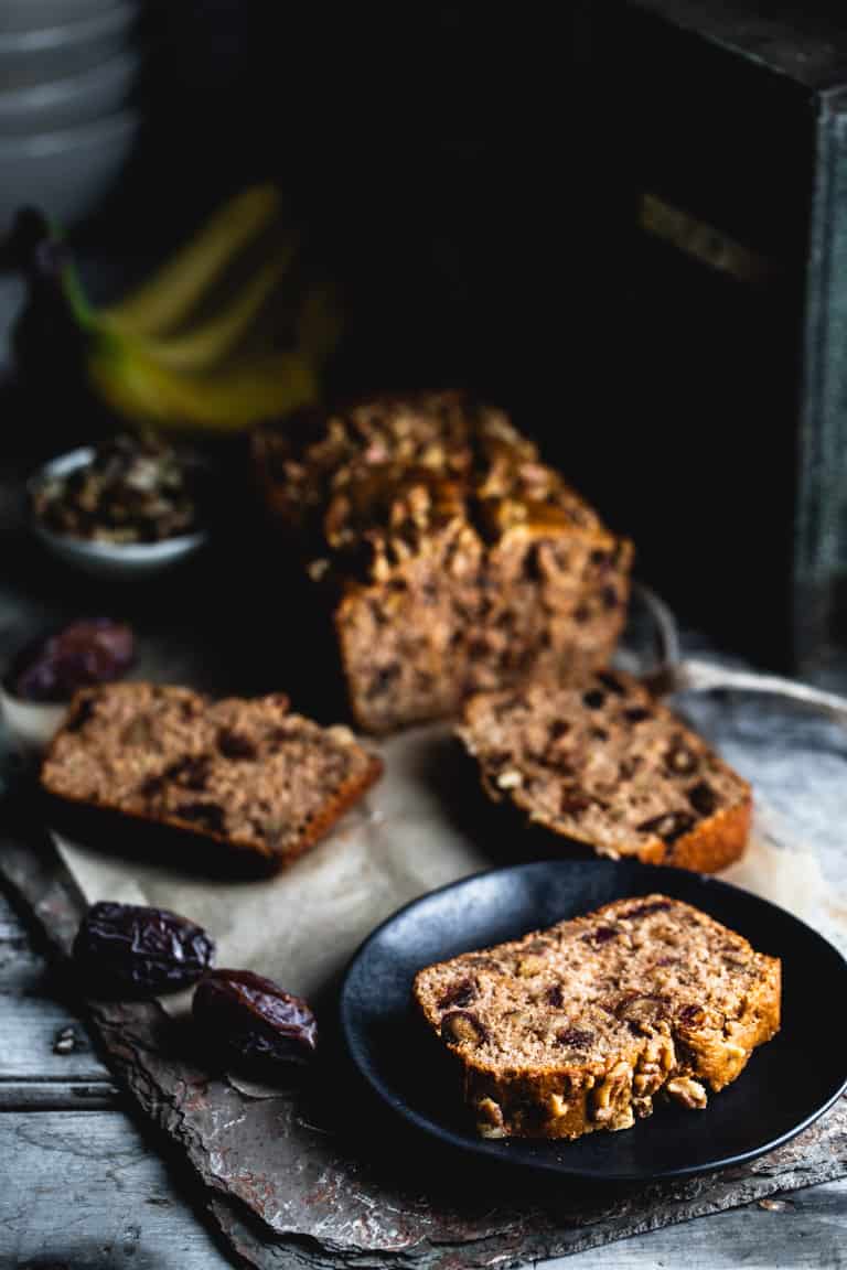 healthy banana bread