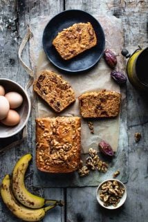 healthy banana bread