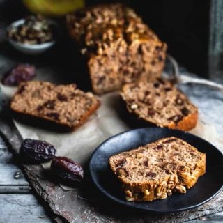 healthy banana bread