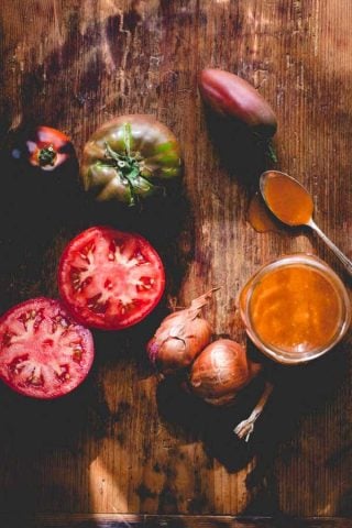 This Smoky Tomato Shallot Dressing by Healthy Seasonal Recipes has so much flavor, that you won’t miss the extra fat.