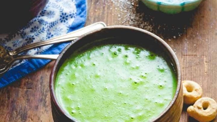 4 ingredient kale cheddar soup | easy | 30 minutes or less | weeknight meal | Fall | Healthy Seasonal Recipes