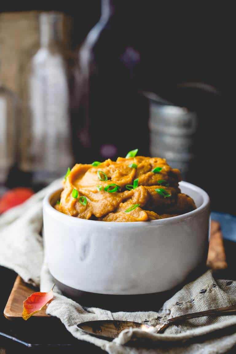 Five Spice Mashed Sweet Potatoes | Side Dish | Holiday | Vegan | Paleo | Healthy Seasonal Recipes | Katie Webster