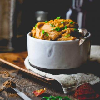 Five Spice Mashed Sweet Potatoes | Side Dish | Holiday | Vegan | Paleo | Healthy Seasonal Recipes | Katie Webster