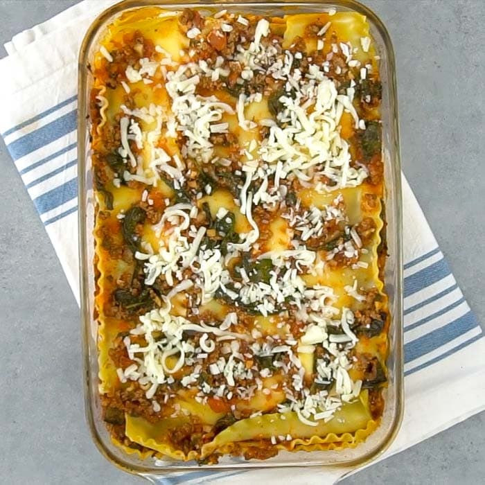 Remove foil and top with the remaining cheese