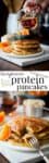 Pancake and Tangerine photo collage with text overlay