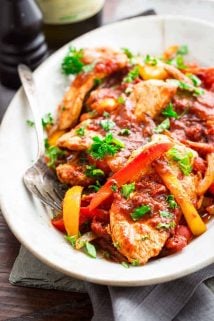 20 Minute Low Carb Turkey and Peppers | Paleo | Whole 30 | Gluten Free | 30 minutes or less | Dinner | Healthy Seasonal Recipes | Katie Webster