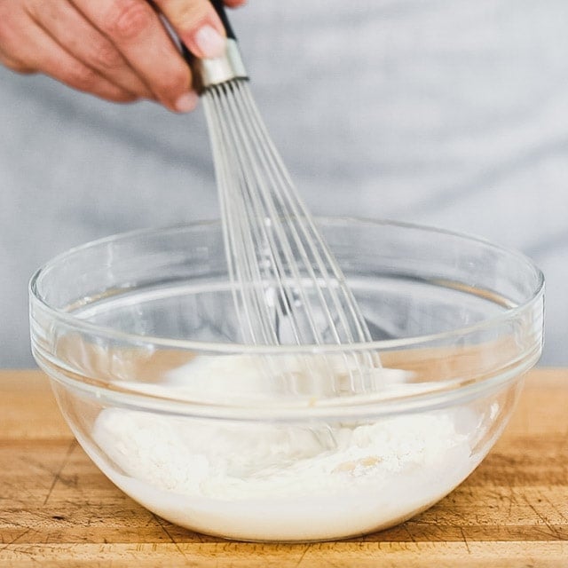whisk slurry