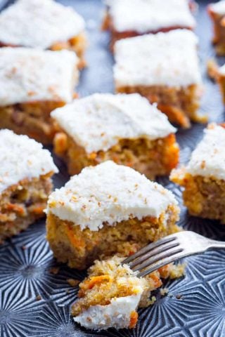 Maple Carrot Cake | Dessert | Baking | Easter | Spring | Healthy Seasonal Recipes | Katie Webster