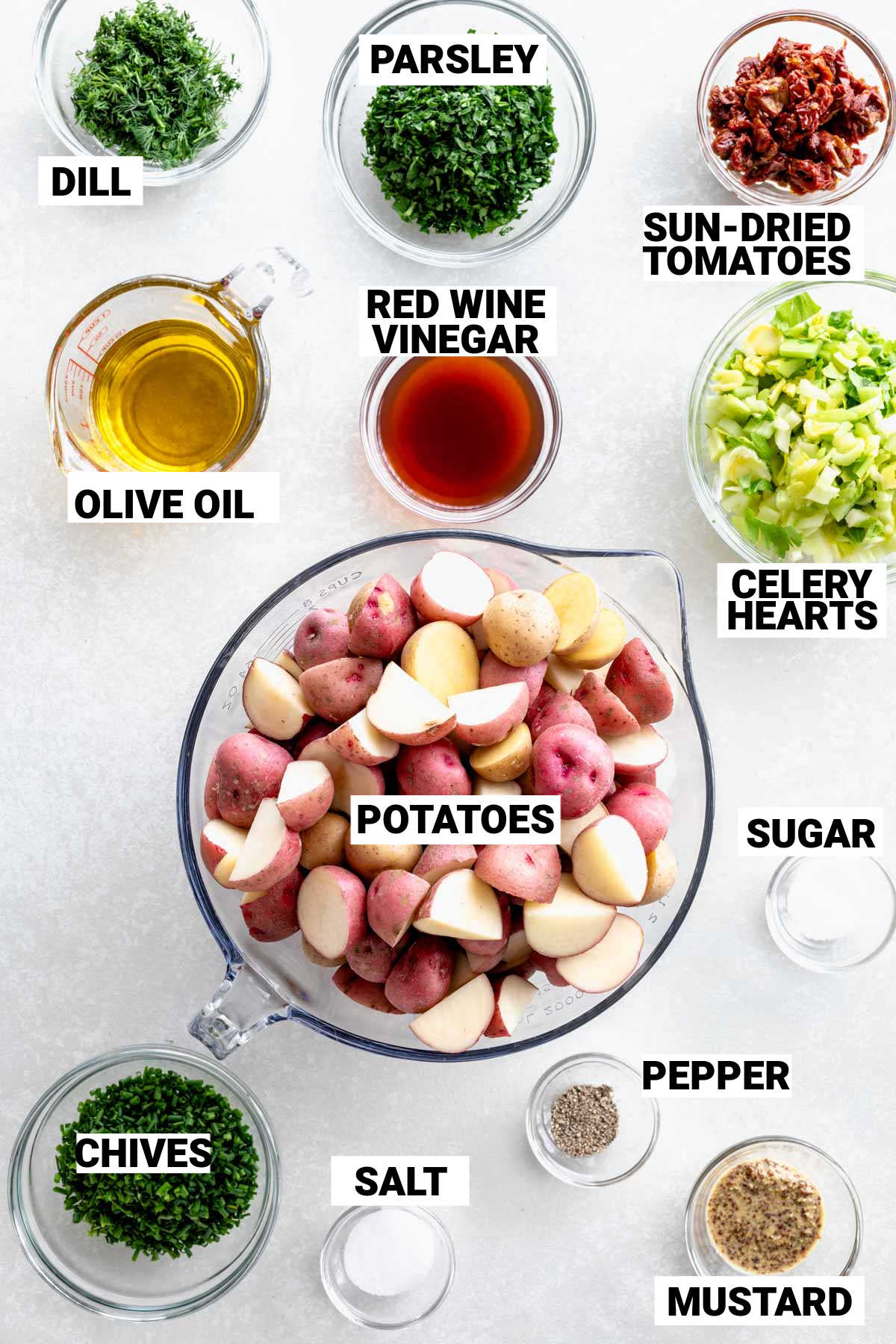 INGREDIENTS for this recipe with text overlay