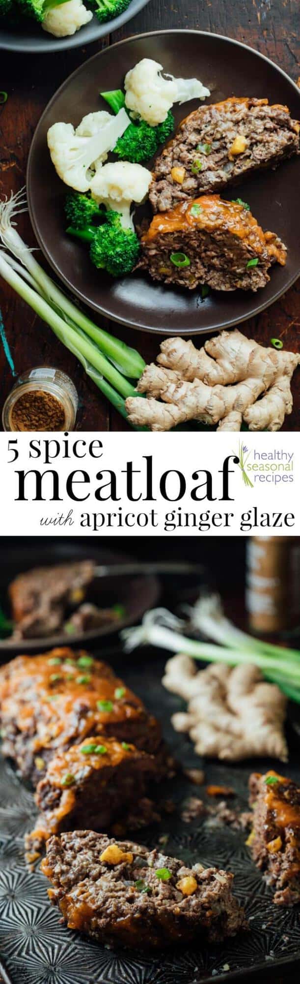Meatloaf and ginger with text
