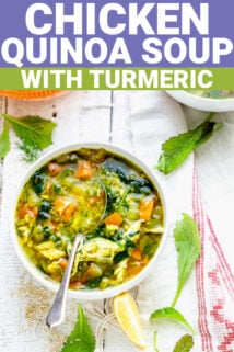 the bowl of soup with text overlay