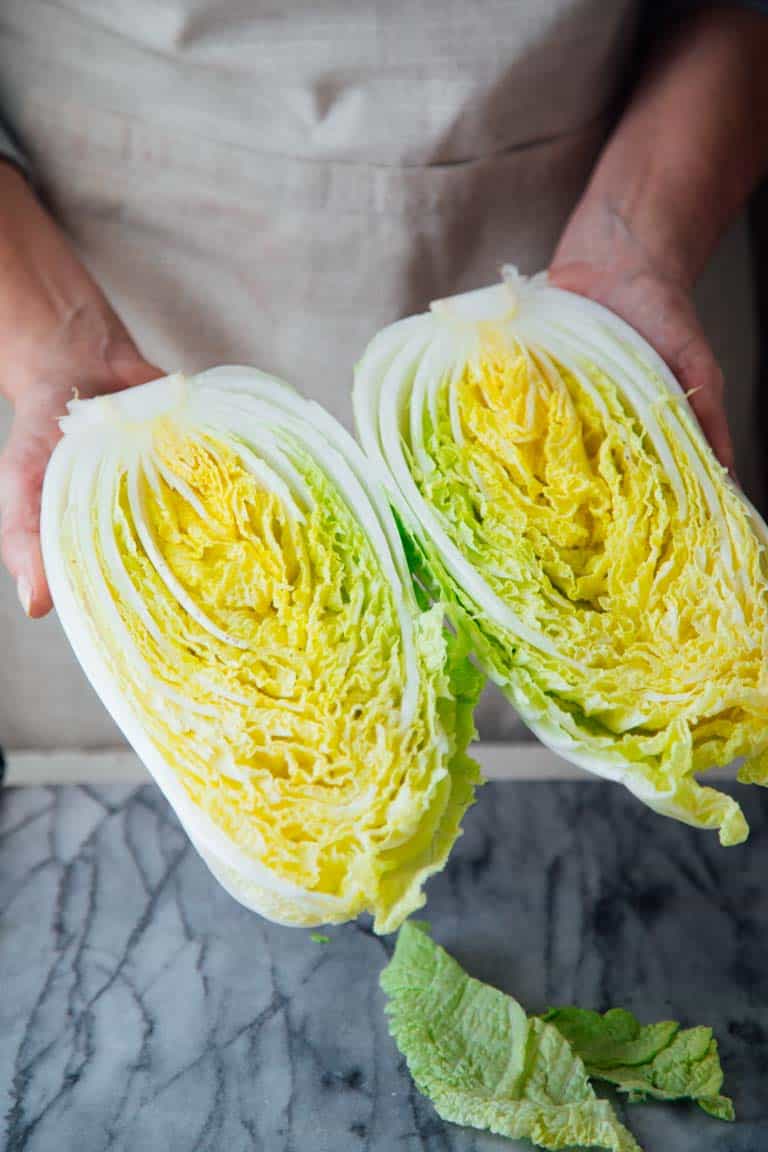 How to slice Napa Cabbage
