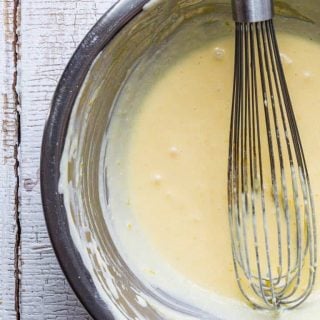 Greek Yogurt Hollandaise- Step by step instructions to make it at home. Using Greek yogurt sacs 729 calories per batch! by Katie Webster of Healthy Seasonal Recipes